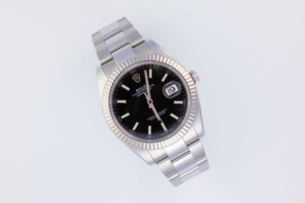 Rolex - Datejust 41 Oyster Schwarz
